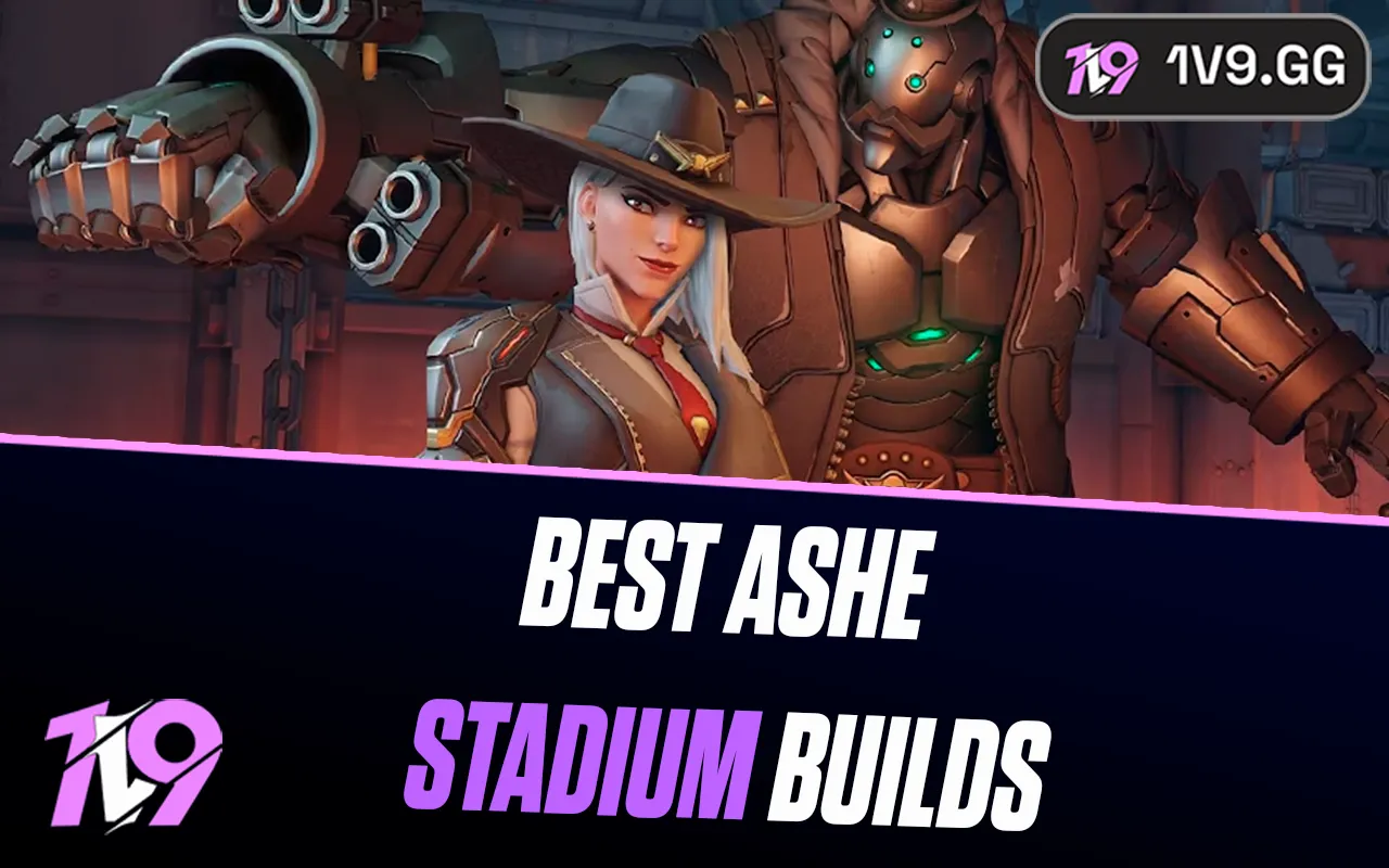 Best Ashe Stadium Builds In Overwatch 2